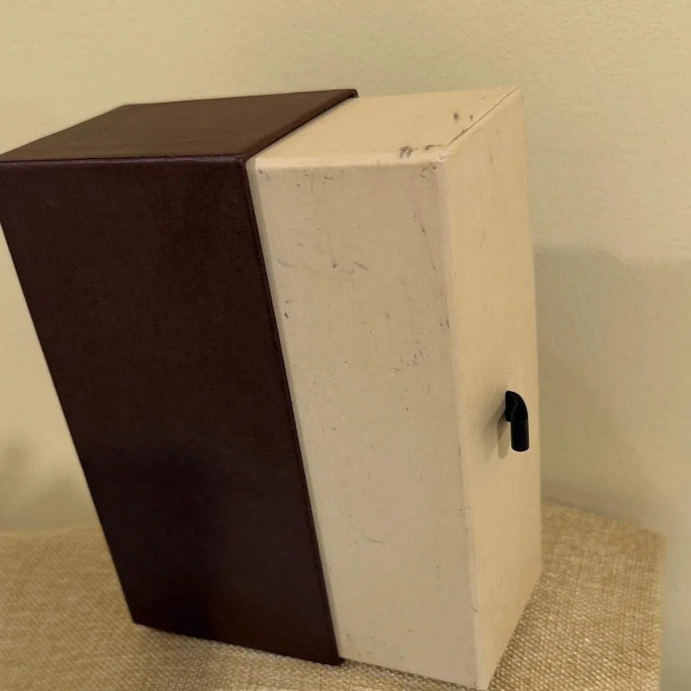 Louis Vuitton Brown Top Box Eyeglasses box with LV guide mini guide books
